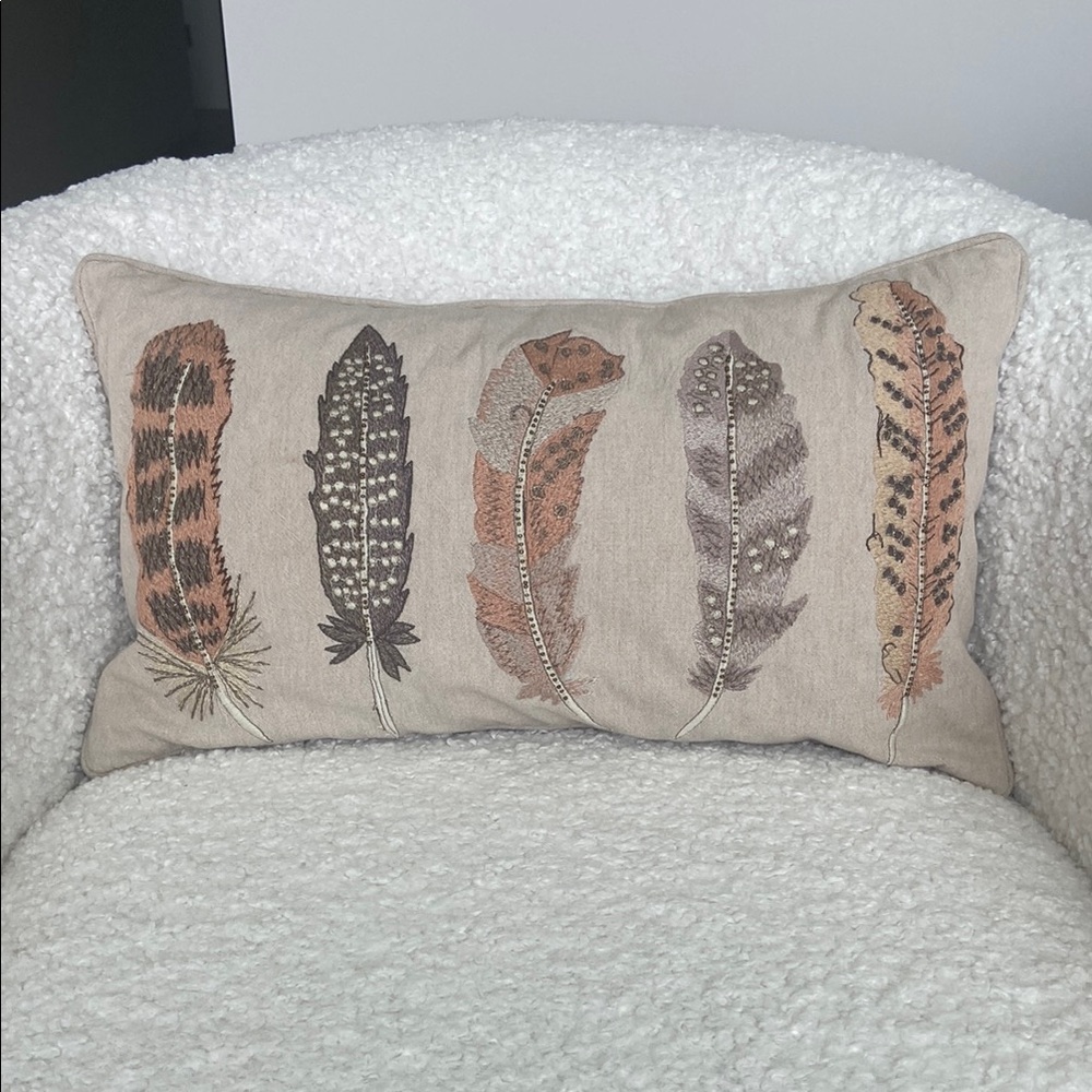 Decorative Feather Pillow